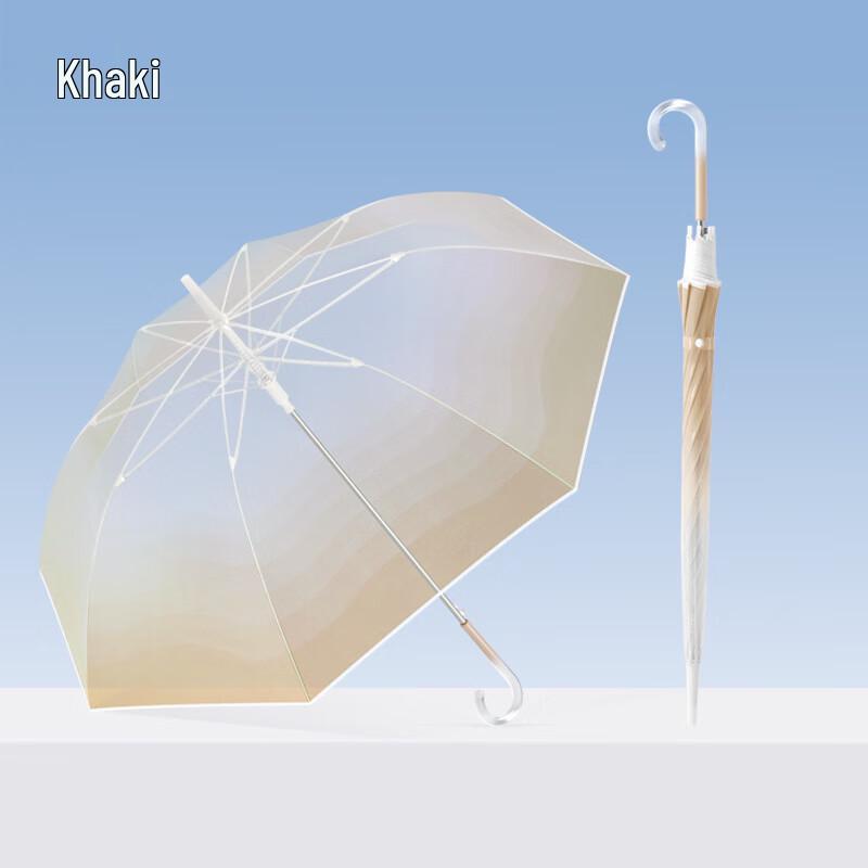 Nanqiao Gradient Clear Straight Umbrella