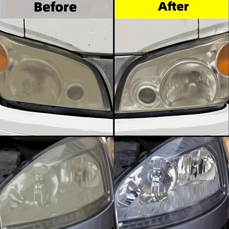 Automotive headlight refurbishment, cleaning, and repair agents, headlight housing aging care agents to prevent lampshades from turning yellow