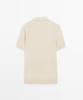 Masimodutti Cotton Linen Button Polo Shirt
