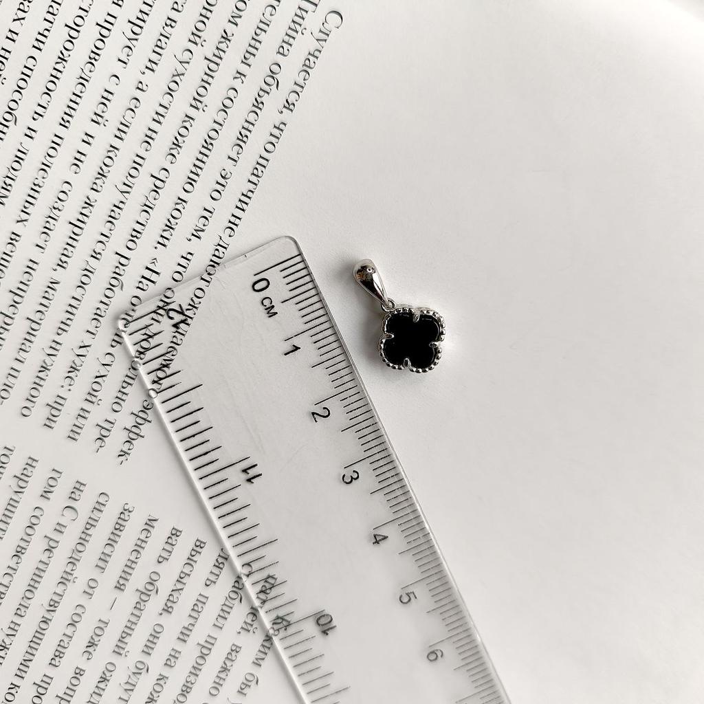 Silver Pendant with Onyx (2175780)