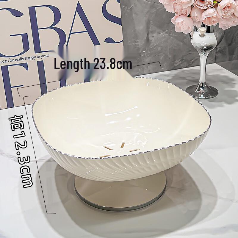 Elegant High-Foot Fruit & Snack Plate