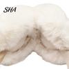 Winter Ear Warmers for Women Women's Muffs, Soft Faux Rabbit Fur Wind Resistant Sports Commuting, Plush Fluffy Cold Weather Outdoor Earmuffs