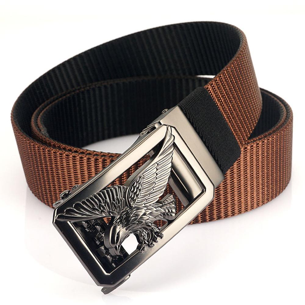 TUSHI New Tactical Belt for Men Tight Thick Nylon Casual Belt Alloy Ratchet Automatic Buckle Golf EDC Outdoor Military Belt Male