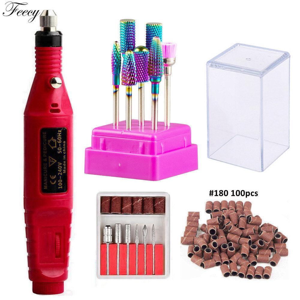 

Профессиональная маникюрная машина Электрические гвоздевые сверла Аксессуары Комплект Комплект Алмаз Педикюр Мельница Фрезерный резак для маникюра