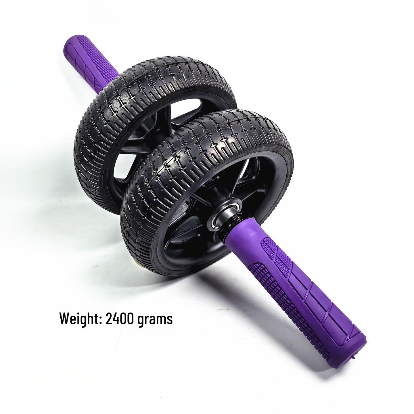 Double-Wheel Silent Ab Roller for Men s Fitness: Slimming & Toning Equipment for Home Use