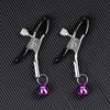 Colorful Metal Nipple Clamps 1/2Pcs Female Sex Toys for Women Couples Bondage Breast Clips Adjustable Sensual Accessories