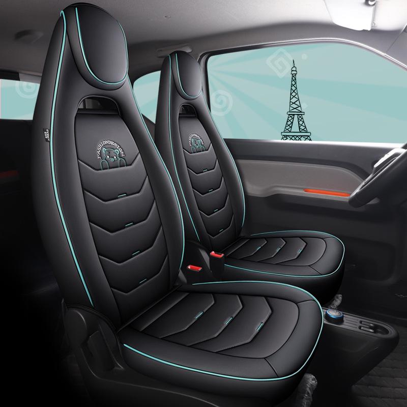 All-Season Leather Seat Cushion for Wuling MINI: Universal Fit for 5-Seater