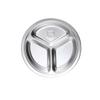 Jingqingfu 304 Stainless Steel Divided Meal Plate for Kids