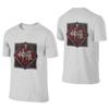Power Company  Industrial Logo Lengthening Reversible Tshirt Light Minimalism Soft Tones Tees