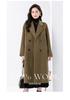 Autumn/Winter Loose Double-Sided Wool Coat - Women's Korean Double-Breasted Camel Coat
