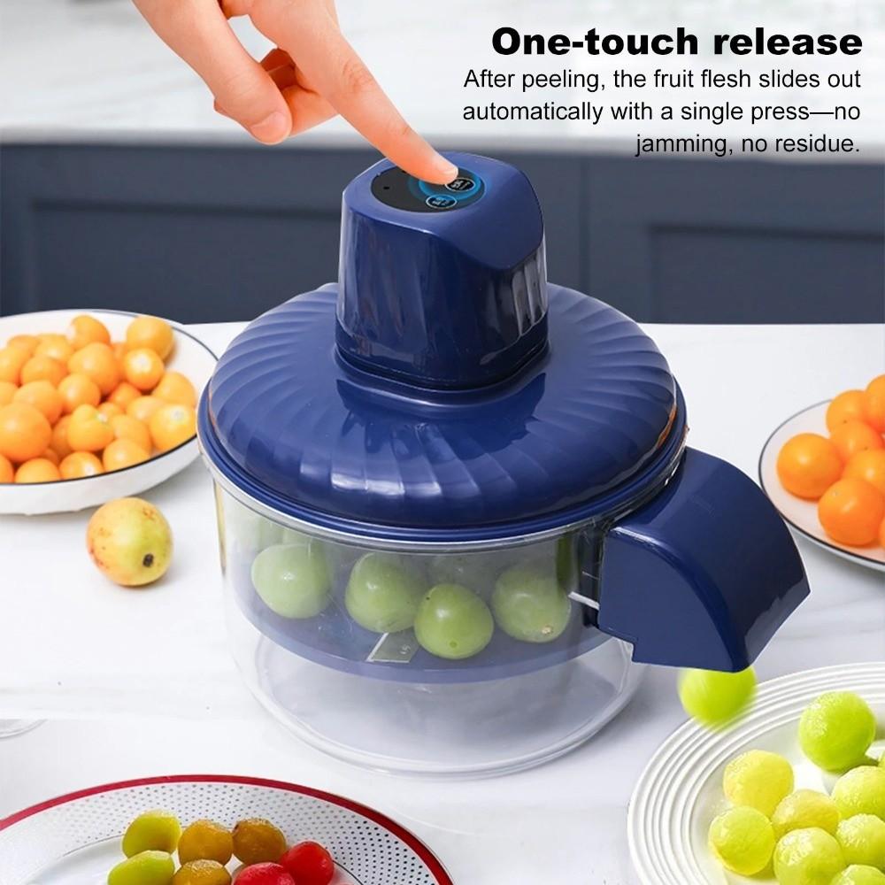 Dobíjecí Automatická Škrabka na Ovoce Přenosný Stroj na Loupání Česneku Komerční Použití