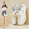 2024 Women's Casual Sports Shoes Comfortable and Breathable Thick-soled Shoes Fashionable Women's Lace-up Running Sports Shoes
