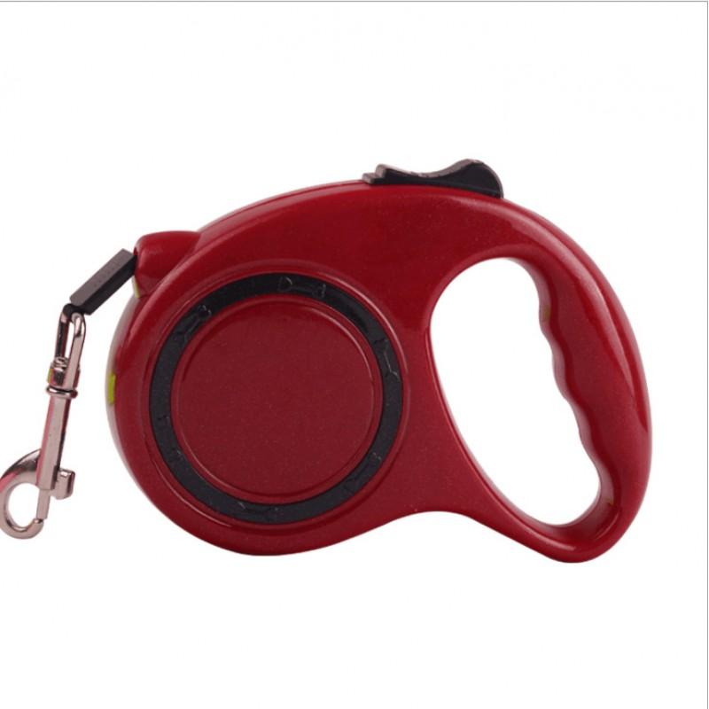 Retractable Dog Leash Large Dogs Heavy Duty Nylon Pet Walking Lead 3/5m Length Multiple Colors