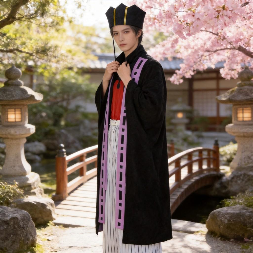 Demon Slayer Douma Zwölf Dämonen Cosplay Outfit Aus Polyester Für Anime-Conventions Und Events