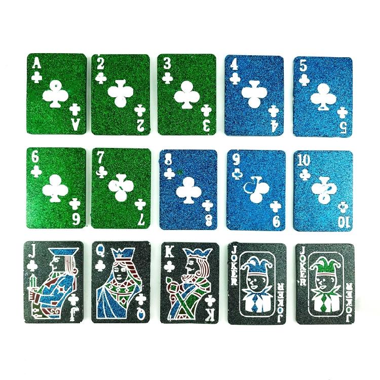 15 Cavities Playing Card Epoxy Molds DIY Resin Craft Cards Silicone Casting Mold