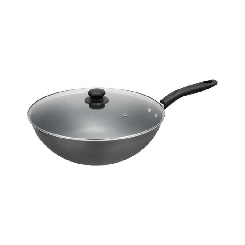 SUPOR 34cm True Rust-Resistant Honeycomb Iron Wok