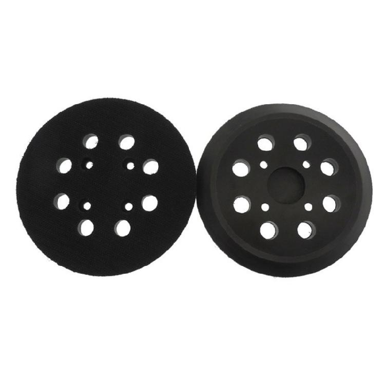 Heavy Duty 5Inch Rubber Sanding Discs Grinding Wheel Double Pack 8 Hole Dust Management System for Standard Power Tool