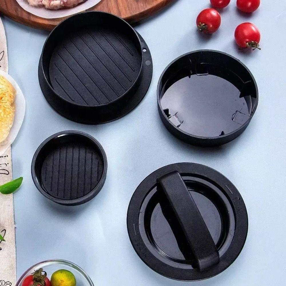 Non Stick Hamburger Patty Maker Food-Grade Stuffed Burger Patty Press  Grill
