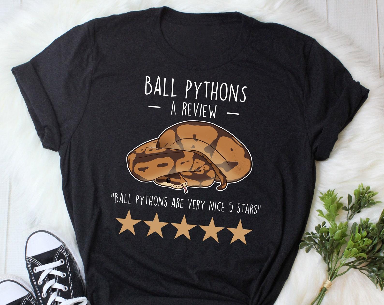Ball Python Shirt, , , Funny Reptile Tshirt, Snake Lover Gift, Animal T-shirt, Cute Snake Tee, Python Review, Snake Mom, Dad, Noodle 150