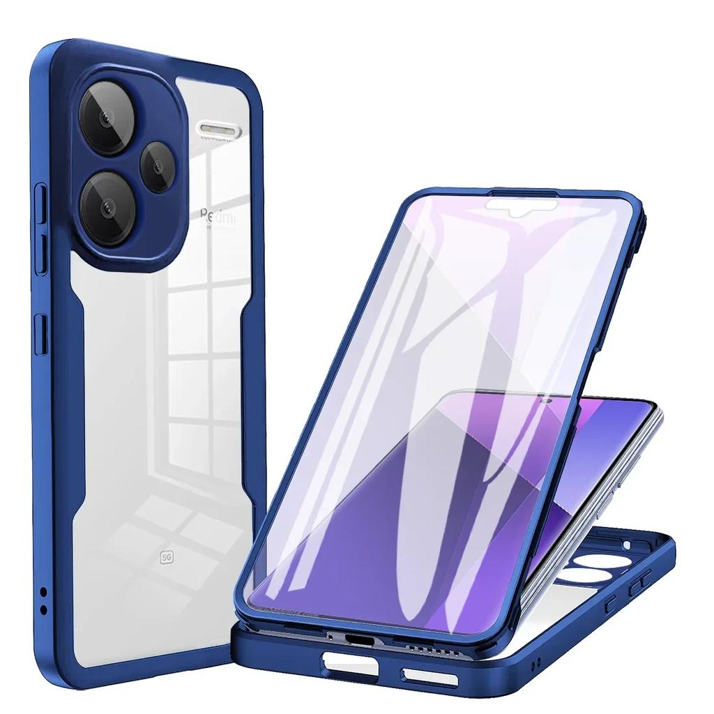 360 Full Protection Case for Note 14 13 Pro Plus 4G 5G POCO X6 F6 F5 M6 Pro C75 C65 Xiaomi 14T Pro 14 Ultra Redmi 14C 13C Cover