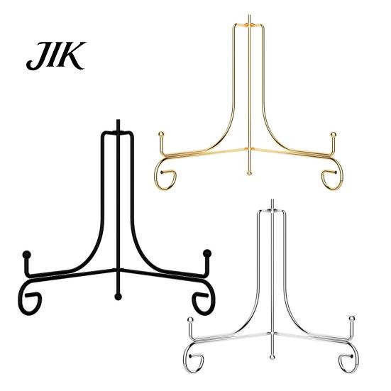 Multi-angle Adjustable Stand Iron Plate Foldable Picture Frame Display Small Tabletop Holder Easel for Photo Frames Plates Card Record Book