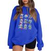 Women's Fashion Long-Sleeve Pullover Sweatshirt With Fun Movie-Themed Print