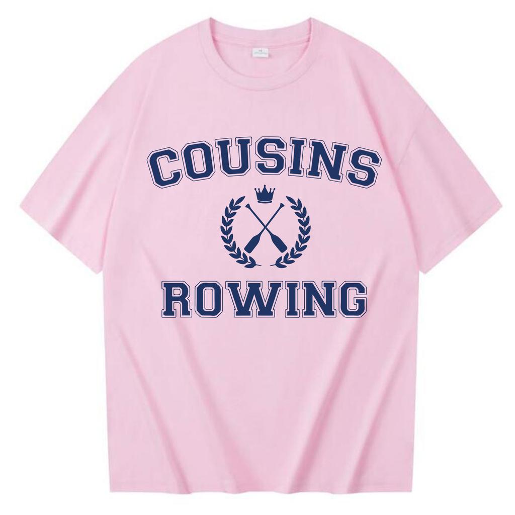 The Summer I Turned Pretty Tshirt Bellys Cousins Rowing Short Sleeve Tee Cousins Beach Shirt Fashion Harajuku Kawaii Tshirt