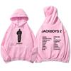 Fashion Men Hoodies Album JACKBOYS II Printing Sweatshirt Casual Long Sleeve Hooded Pullovers Grunge Men Tops