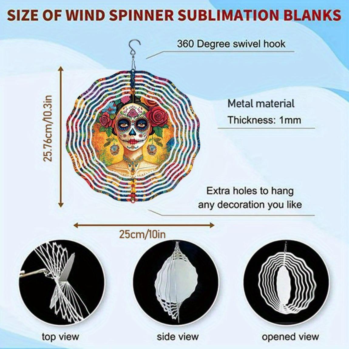 

Vibrant Day of the Dead Skull Wind Chime Colorful Metal Outdoor Hanging Decor with Floral Patterns for Garden Patio Gift Decorative Garden Art