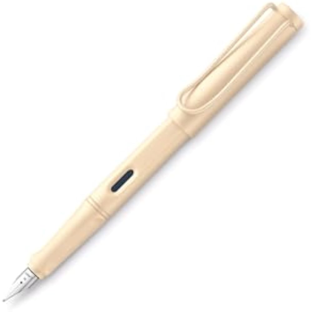 LAMY Ramie Fountain Pen M Medium Safari Cream L20CR-M Limited Regular Imported