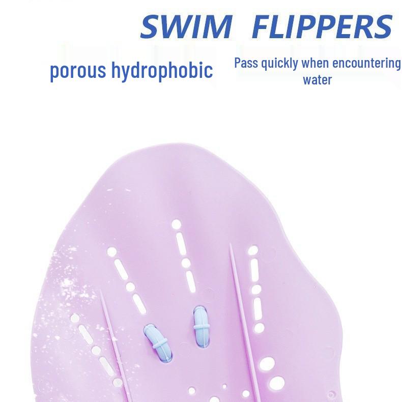 Freestyle Swimming Hand Paddles for Adults & Kids - Stroke Training Aid