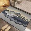 Luxury Minimalist Diatomaceous Earth Anti-Slip Bathroom & Entry Mat