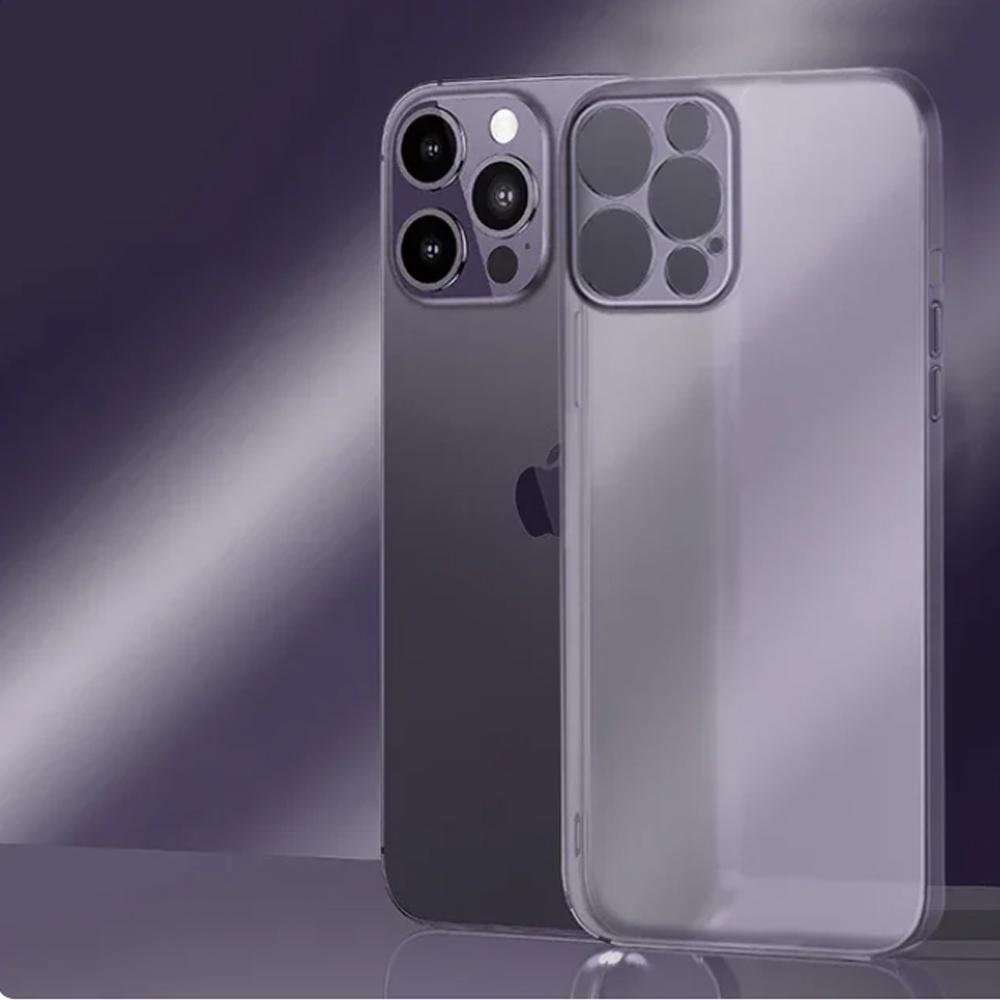 0.3mm Ultra Thin Silicone Case For iPhone 15 12 13 11 14 Pro Max 12 13 Mini XS Max X XR SE 7 8 Plus Matte Transparent Back Cover