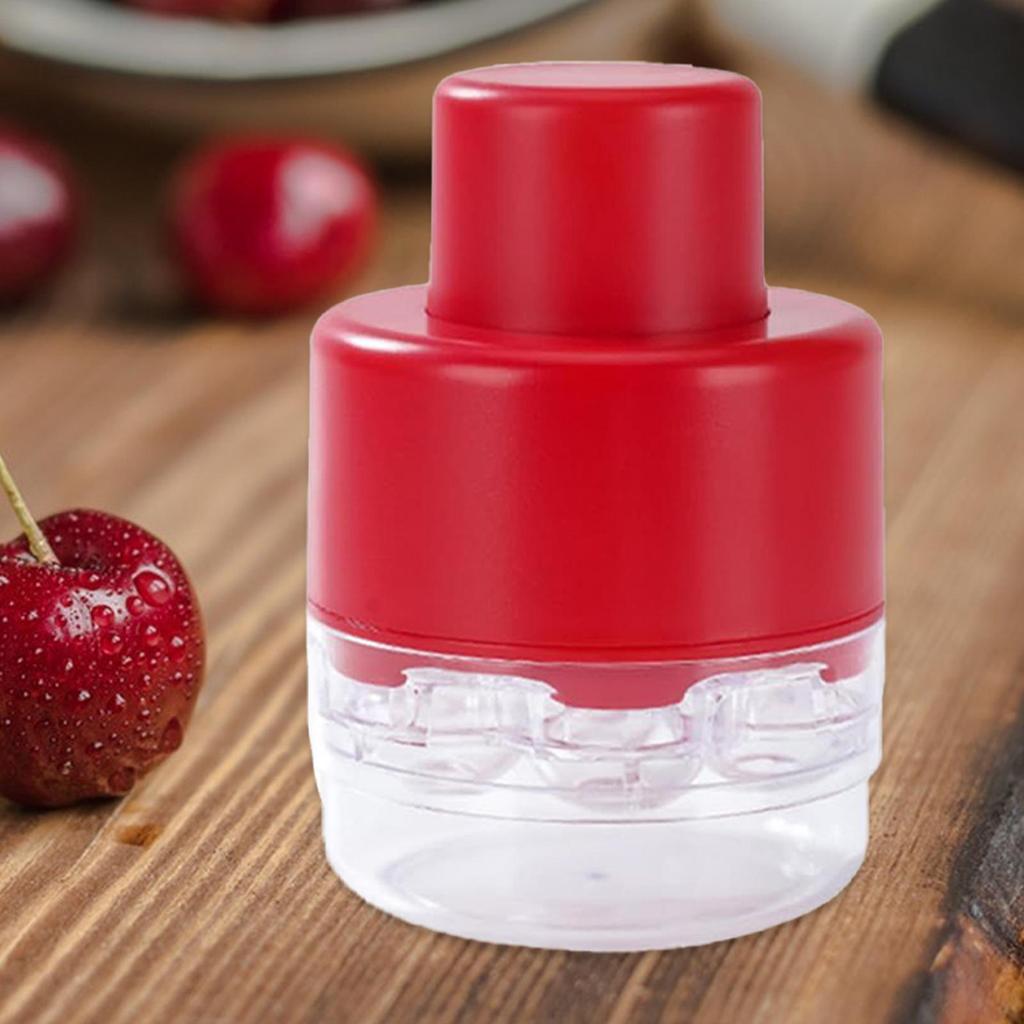 Cherry Pitter Olive Seed Squeeze Tool Stoner Remover Corer Pitter Stone Seed Remover Transparent Plastic Kitchen Tool