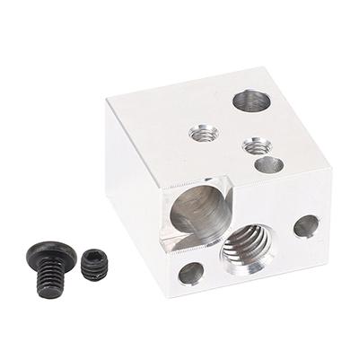 Blocco Riscaldante Hot End Lega Placcata Rame Resistente alle Alte Temperature Stampante 3D Hotend Estrusore