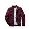 Autumn and Winter Middle-aged and Elderly Men's Jackets Casual Slim-fitting Baseball Jersey Tops and Jackets Men's Clothing