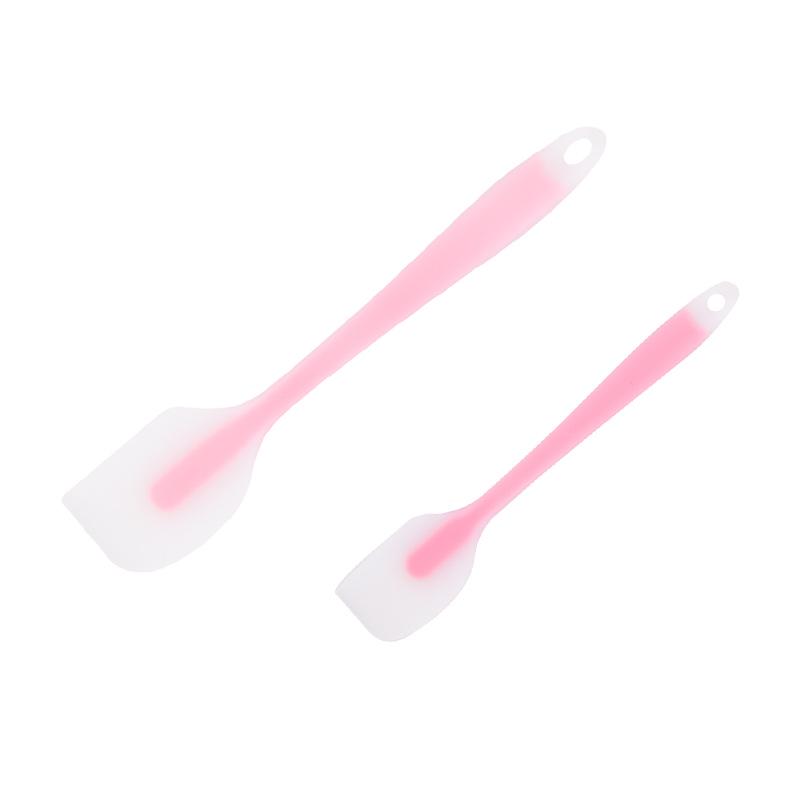 Food-Grade Silicone Spatula Set: Heat-Resistant Cake & Butter Tools In Large and Small Sizes