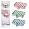 Bathroom Soap Dish Easily To Clean Waterfall Drain Saver Drainer Holder Box for