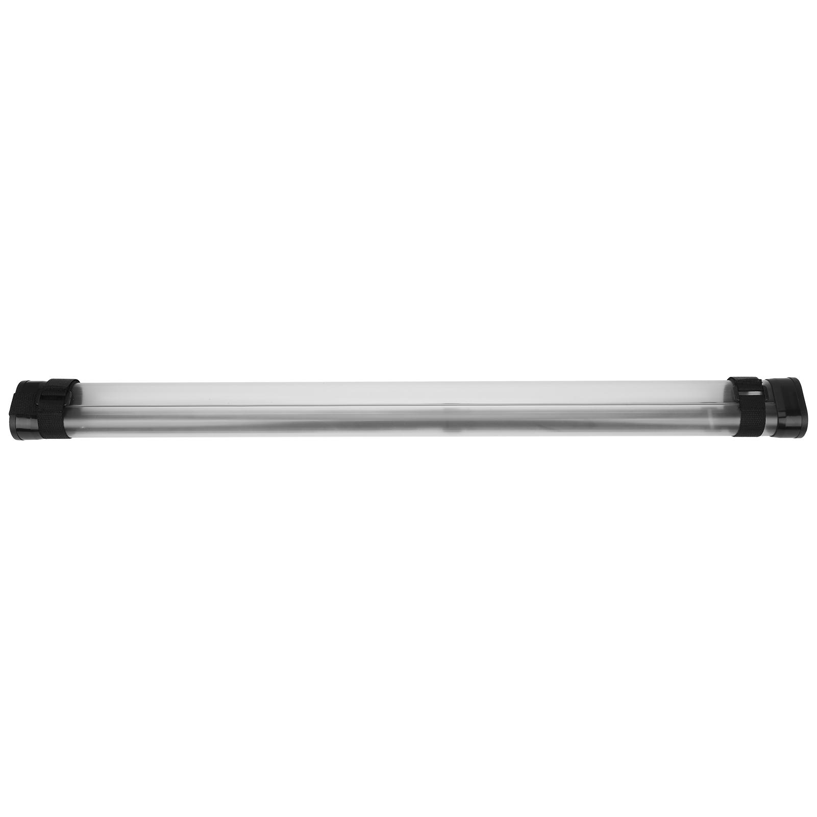 

81CM Billiard Cue Stick Plastic Tube Holder Transparent Carrying Case for 1/2 Pool Cue