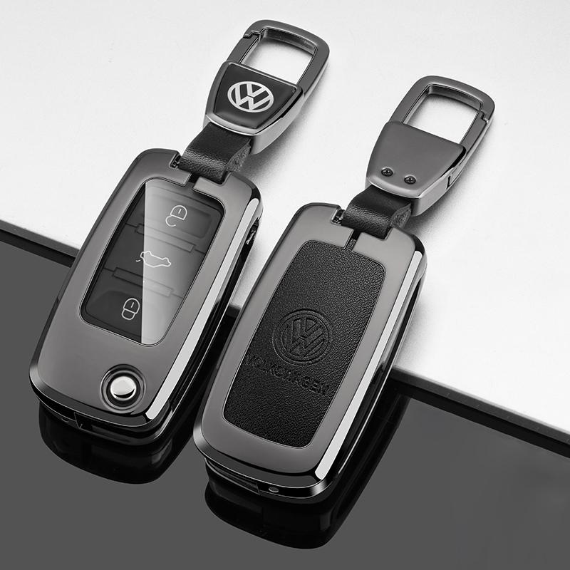 For VOLKSWAGEN VW Car Key Case Cover Shell For Volkswagen VW Polo Golf Passat Tiguan Beetle Caddy T5 Up Eos Skoda Octavia Seat L
