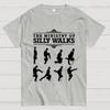 The Ministry of Silly Walks 100% Cotton Summer Casual Cool Loose T-Shirt