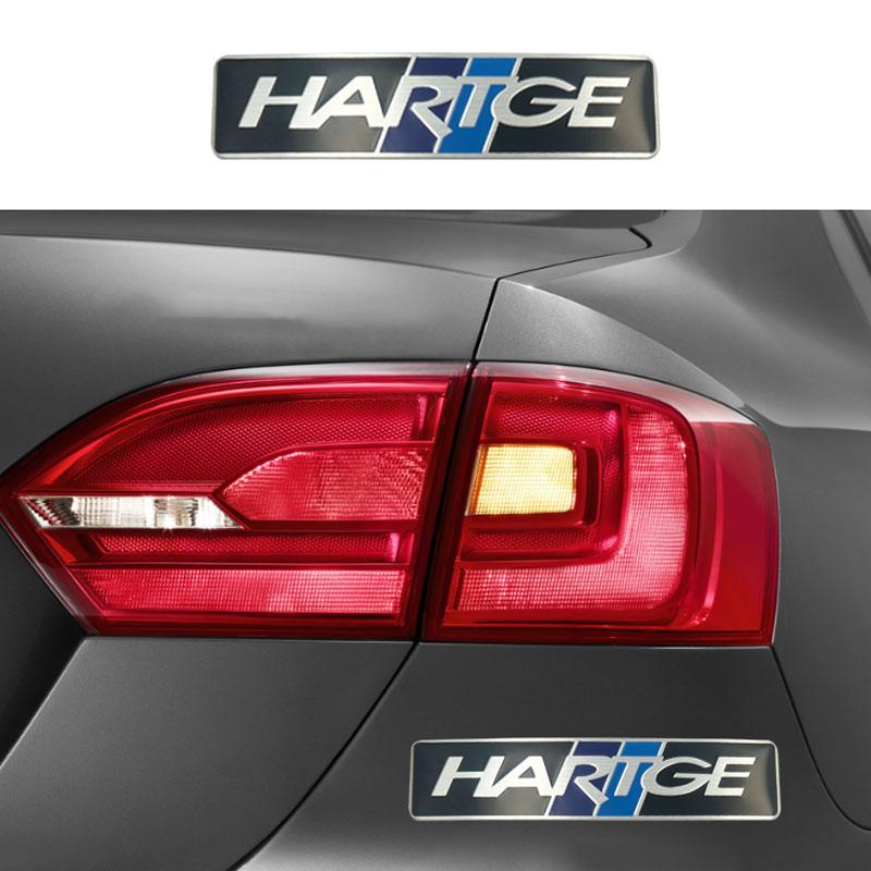 Neuer Aluminium-Aufkleber HARTGE Emblem Aufkleber Für Deutschland Modifiziertes dekoratives Etikett Auto Styling Abzeichen