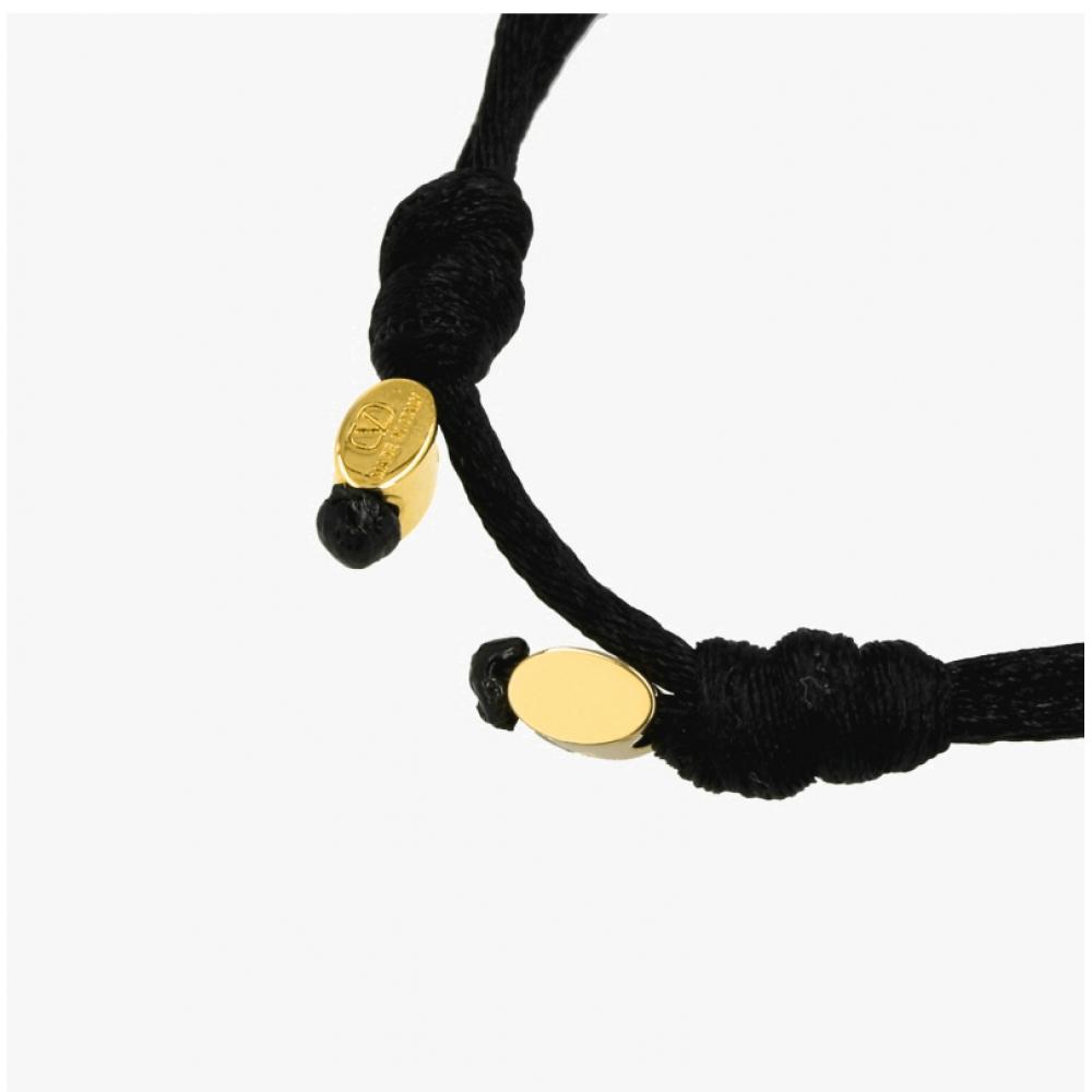 Valentino GaraVani V Logo Cotton Bracelet J0x85 rlV Edm