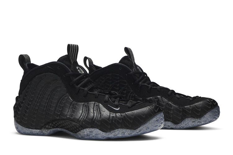 Nike Air Foamposite One All-Over Swoosh Black