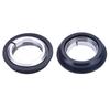 Aluminium Alloy Bike Front Fork Stem Headset Semi-Integrated Threadless Bike Headset for 28.6mm Fork Stems
