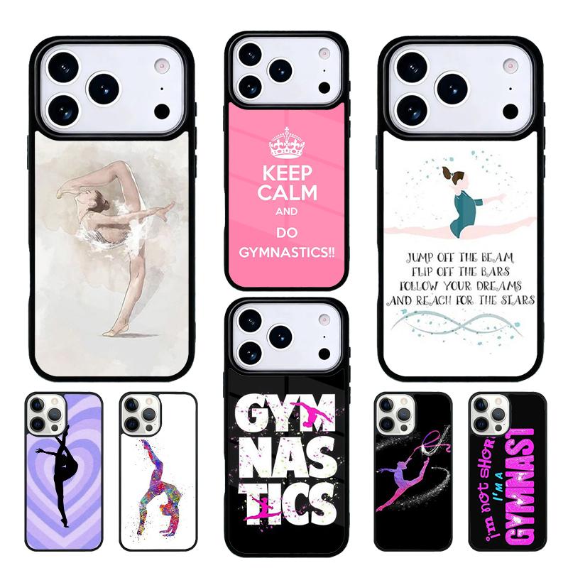 Love Gymnastics Phone Case For iPhone 17 AIR 16 Pro Max 15 14 Pro 11 12 13 Shockproof Silicone Cover