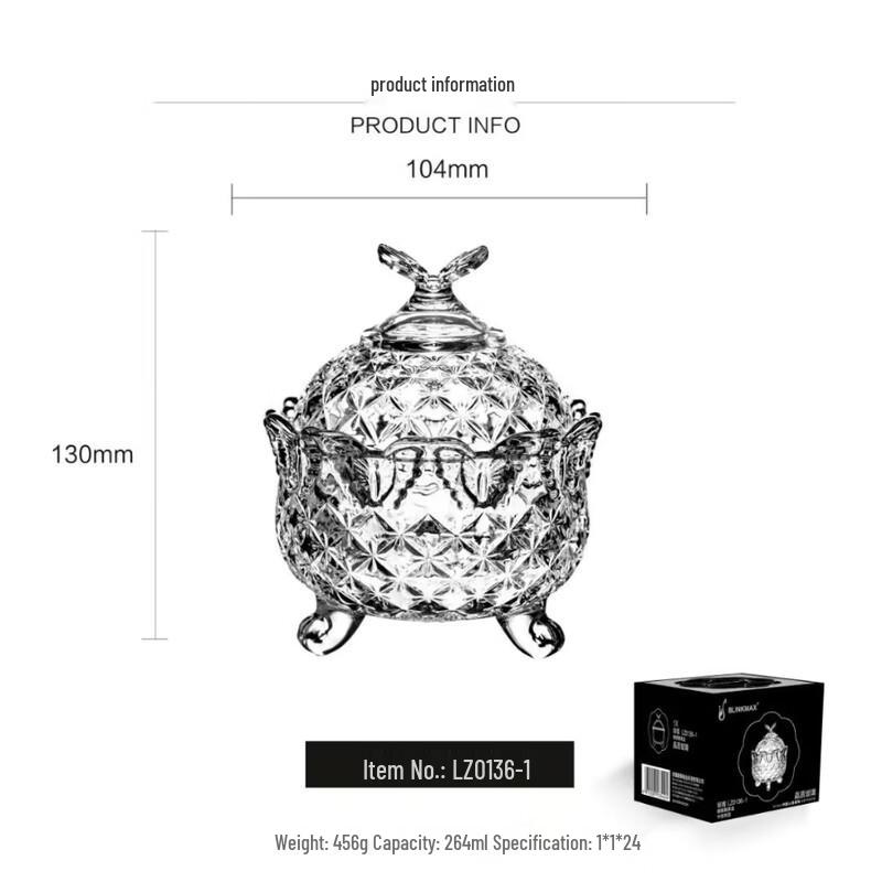 

ZISIZ Decorative Candy and Fruit Dish