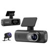 V22 Dual 4K Dash Cam with GPS, Front & Rear Recording, Mobile Interconnect.