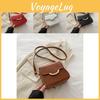 Chic Casual Commuter Small Square Shoulder Crossbody Handbag For Everyday Use