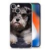Cartoon Schnauzer Dog Phone Case For iPhone 11 Cases iPhone 15 12 13 14 16 Pro Max X XR XS 14 15 Plus 16Pro iPhone16 Clear Cover